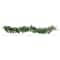 6ft. Pre-Lit Clear LED Mixed Pine &#x26; Pinecone Artificial Garland